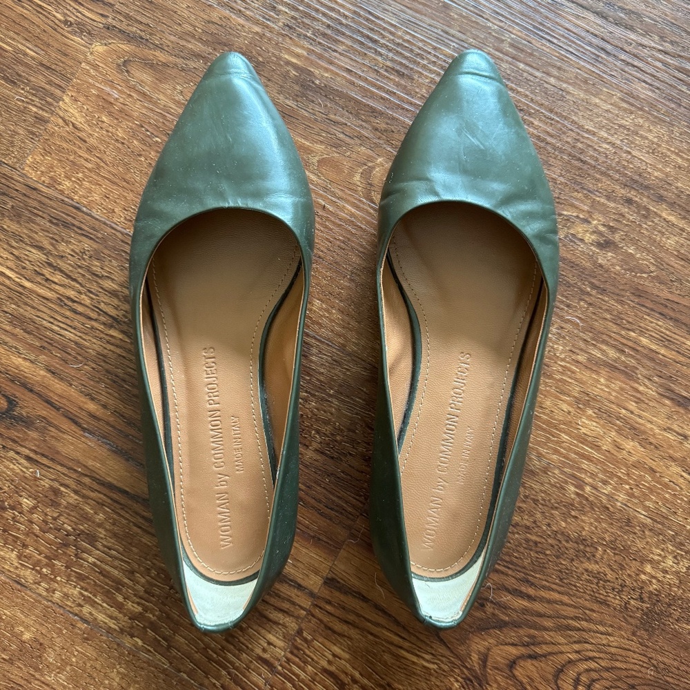 Common Projects Patent Leather Ballet Flats